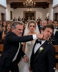 La Novia Llegó Golpeada Al Altar… Y Su Padre Destruyó Al Novio Frente A Todos