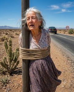 Sus 2 hijos la abandonaron en el desierto para quedarse con su casa… pero un mecánico encontró la prueba que los destruyó