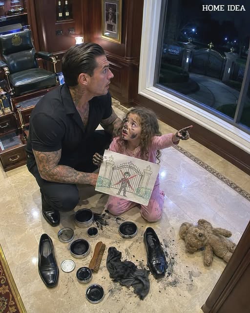 La niña arruinó accidentalmente los costosos zapatos de un temido jefe de la mafia, y todos esperaban que explotara.