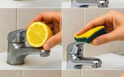 Cómo devolver el brillo a tus grifos con soluciones ecológicas