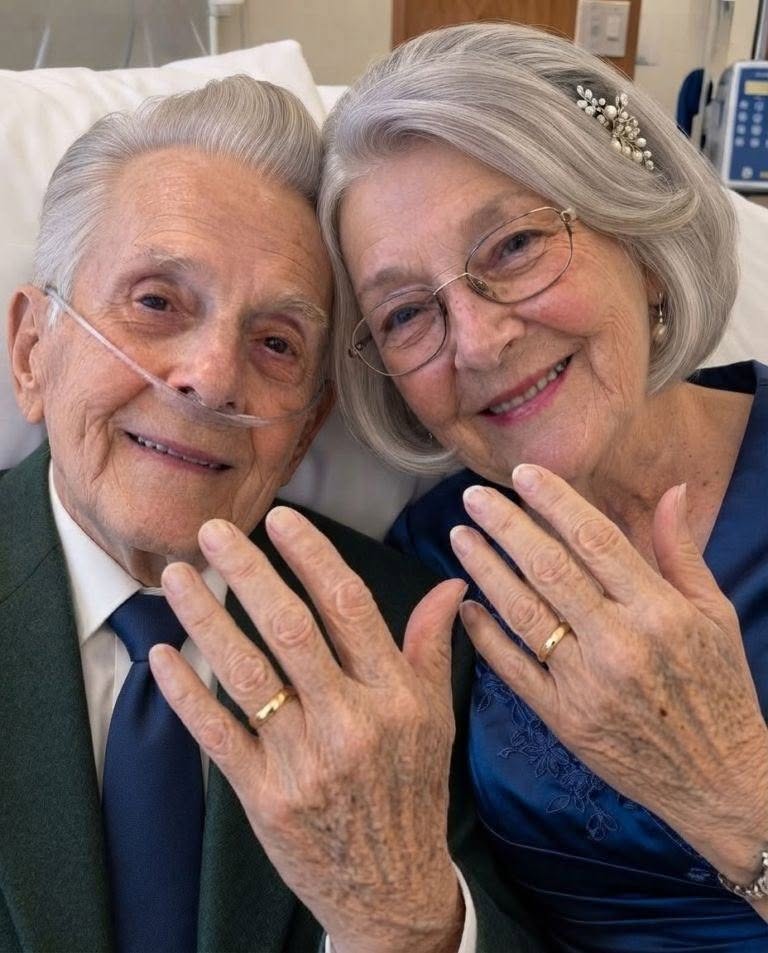 A los setenta y tres años, me casé con mi novio de la secundaria, que estaba gravemente enfermo, porque convertirme en su esposo era su último