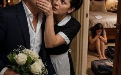 El millonario volvió a casa temprano… entonces la criada susurró: “Guarde silencio, señor. Necesita ver esto ahora mismo.”