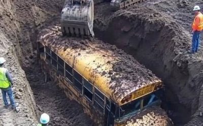 15 niños desaparecieron en un viaje de campo en 1986: 39 años después, el autobús escolar se encuentra enterrado kara