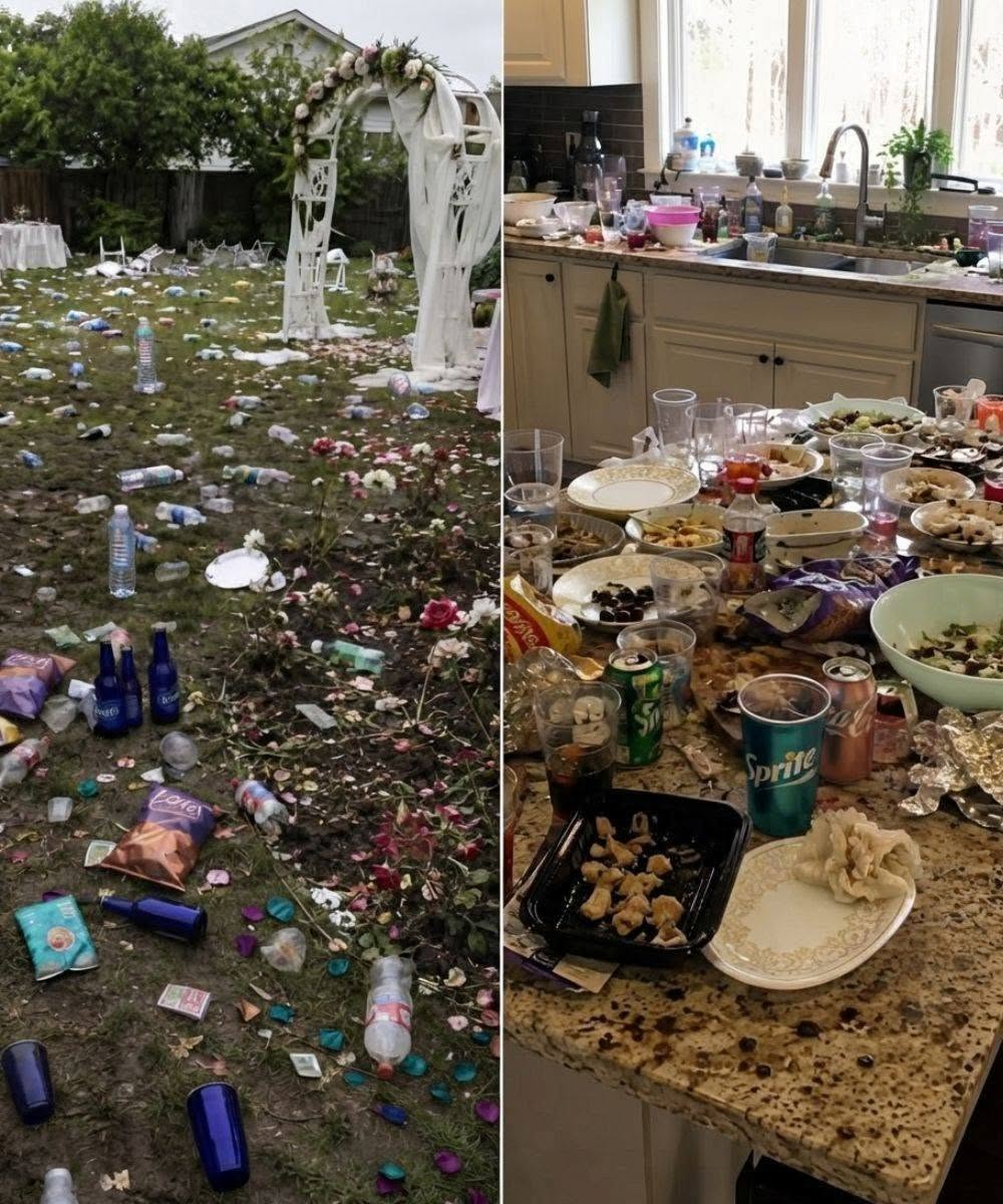 Mi cuñada celebró su boda en la casa del lago de mi abuela, pero destrozó el jardín y convirtió el jardín en un vertedero, así que le llevé un regalo de boda que nunca olvidaría