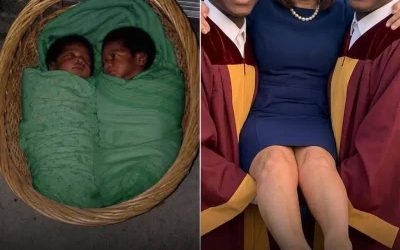 Encontré a dos bebés en la puerta de mi casa y los adopté. 20 años después, mis hijos se sentaron frente a mí y dijeron: “Mamá, no nos abandones por lo que te hemos ocultado.”